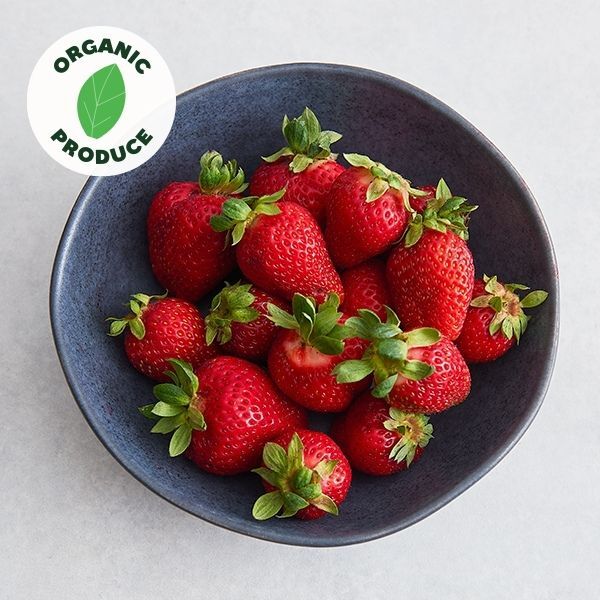 Strawberries Organic 250g punnet x1