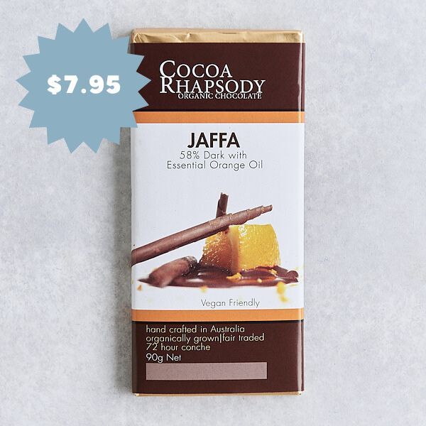 Cocoa Rhapsody Chocolate Jaffa 90g