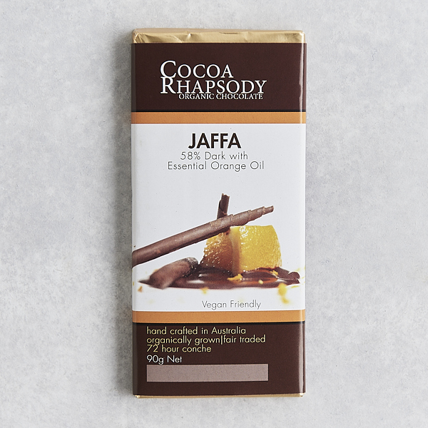 Cocoa Rhapsody Chocolate Jaffa 90g