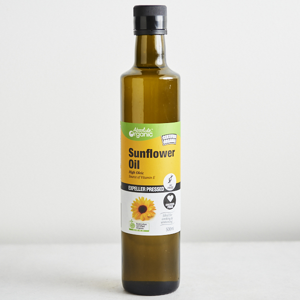 Absolute Organics Sunflower Oil 500ml