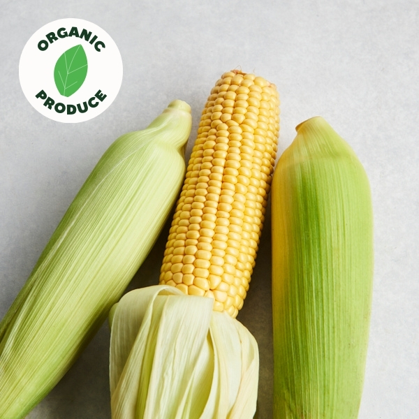 Corn Organic 3 cobs