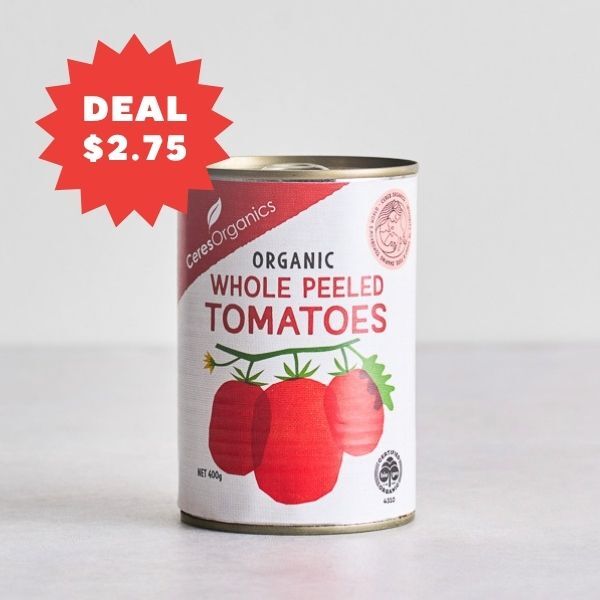 Tomatoes Whole Peeled  400g