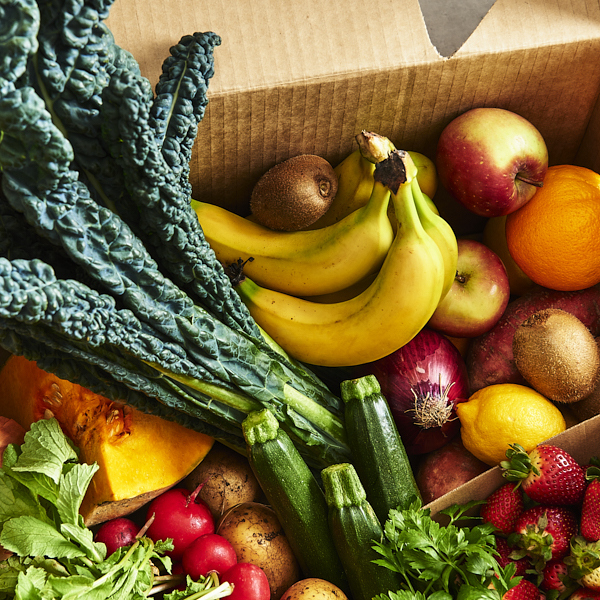 - Organic Fruit & Veg Box          Mini