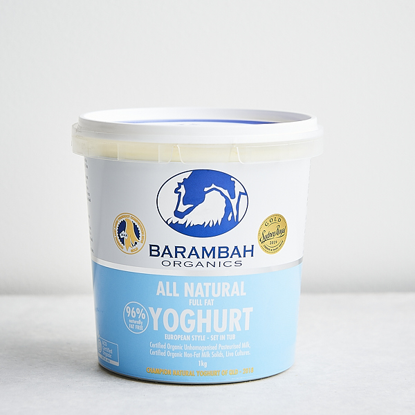 Barambah Yoghurt Natural 1kg