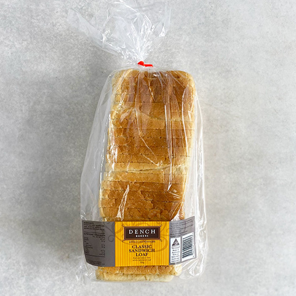 Dench Bread Classic Sandwich Sliced 700g