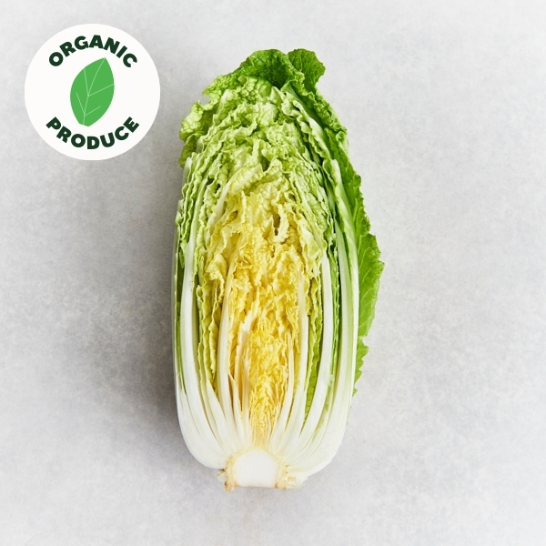 Cabbage Wombok Organic 1/2