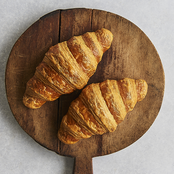 Dench Pastries Plain Croissants pack of 2