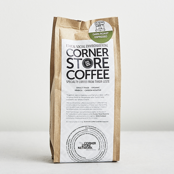 The Corner Store Network Coffee Ground Espresso 200g