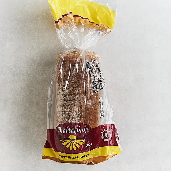 Healthybake Bread Wholemeal Spelt Sourdough Sliced 700g