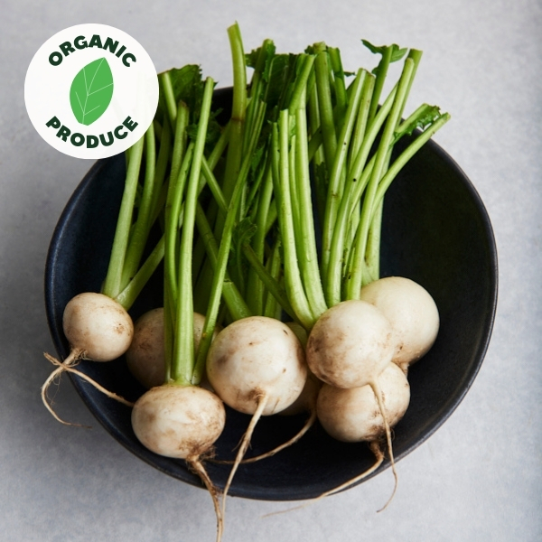 Turnips Organic 1 bunch