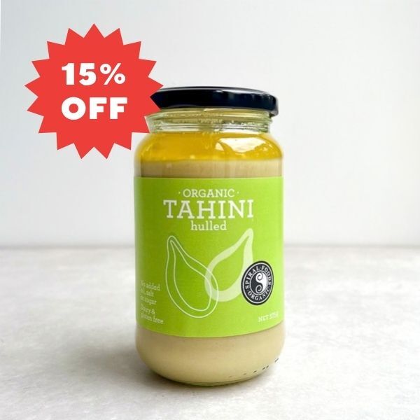 Spiral Foods Organic Tahini Hulled 375g