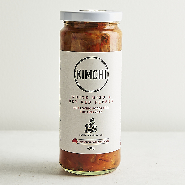 Green Street Kitchen Kimchi White Miso Red pepper 430g