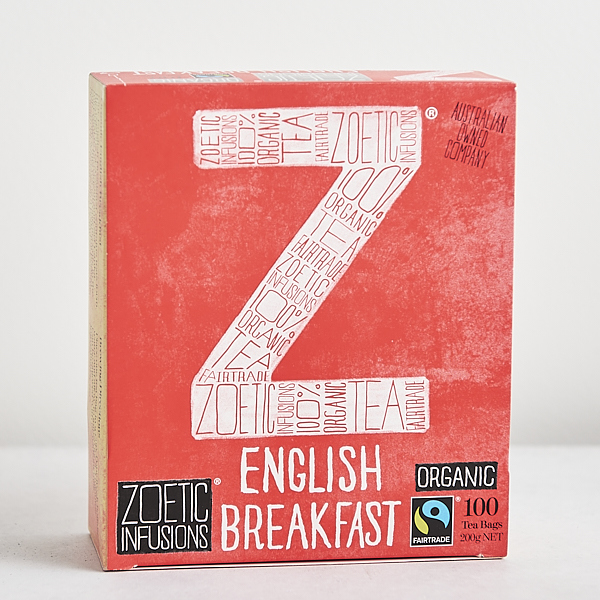 Zoetic Tea English Breakfast 100 bags