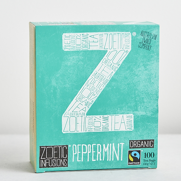 Zoetic Tea Peppermint 100 bags