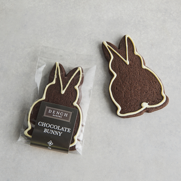 Dench Easter Bunny Chocolate Biscuit 75g