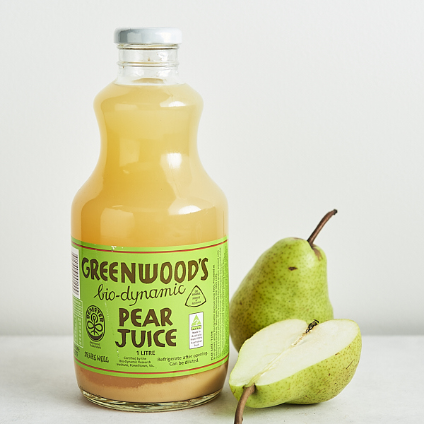 Greenwoods Biodynamic Juice Pear 1L