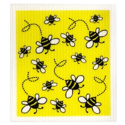 Retro Kitchen Dish Cloth Bees