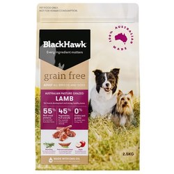 Black Hawk Grain Free Lamb Dry Dog Food 2.5kg