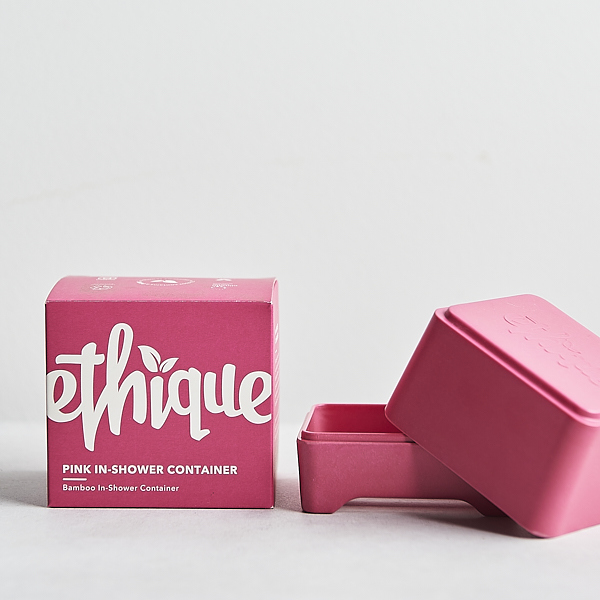 Ethique In Shower Container Pink