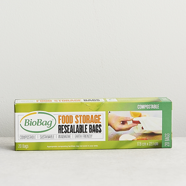 BioBag Resealable Food Storage 20 bags