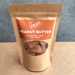 Larrykin Vegan Dog Treats Peanut Butter 125g
