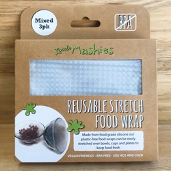 Little Mashies Reusable Stretch Food Wrap (3 pack)