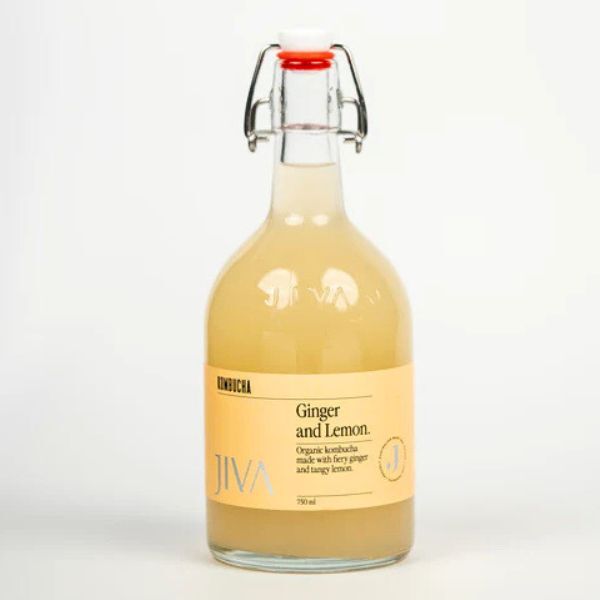Jiva Organic Kombucha Ginger 750ml