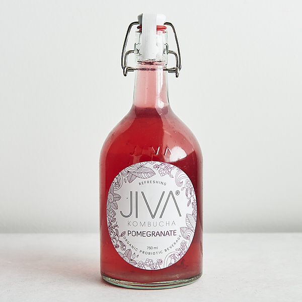 Jiva Organic Kombucha Pomegranate 750ml