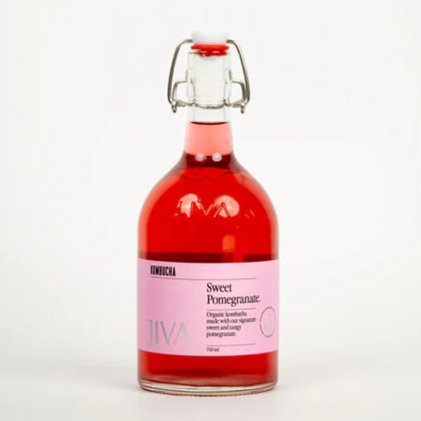 Jiva Organic Kombucha Pomegranate 750ml
