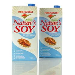 Pure Harvest Soy Milk With Calcium - 1L