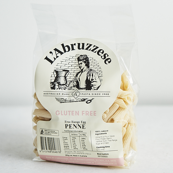 L'Abruzzese Pasta Penne Gluten Free 250g