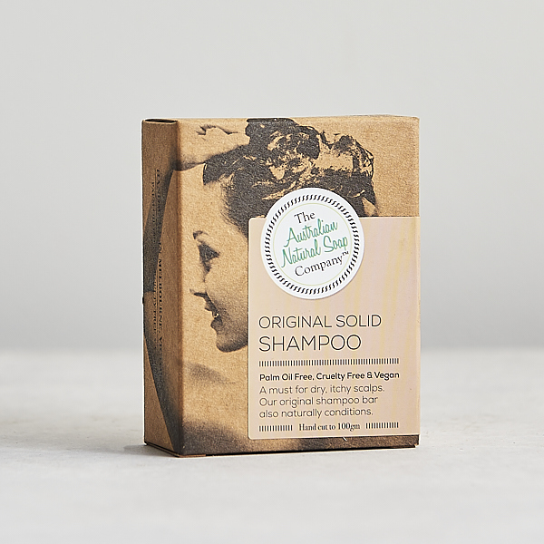 The Australian Natural Soap Company Original Shampoo Bar 100g