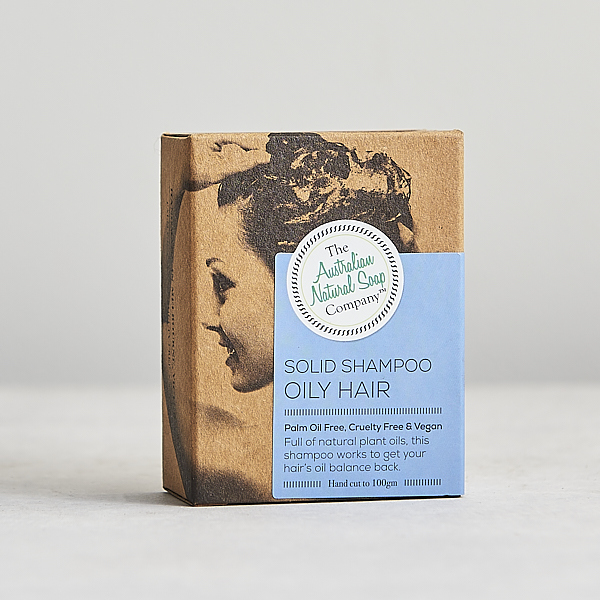 The Australian Natural Soap Company Shampoo Bar Oily Hair 100g