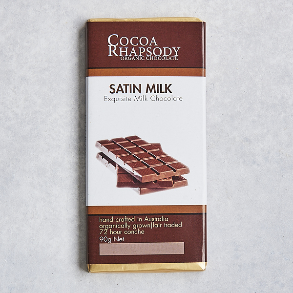 Cocoa Rhapsody Chocolate Satin Milk  90g