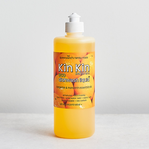 Kin Kin Naturals Dishwashing Liquid Tangerine Mandarin  1050ml