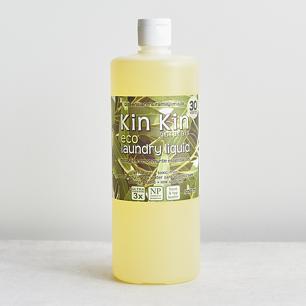 Kin Kin Naturals Laundry Liquid Eucalypt Lemon Myrtle 1050ml