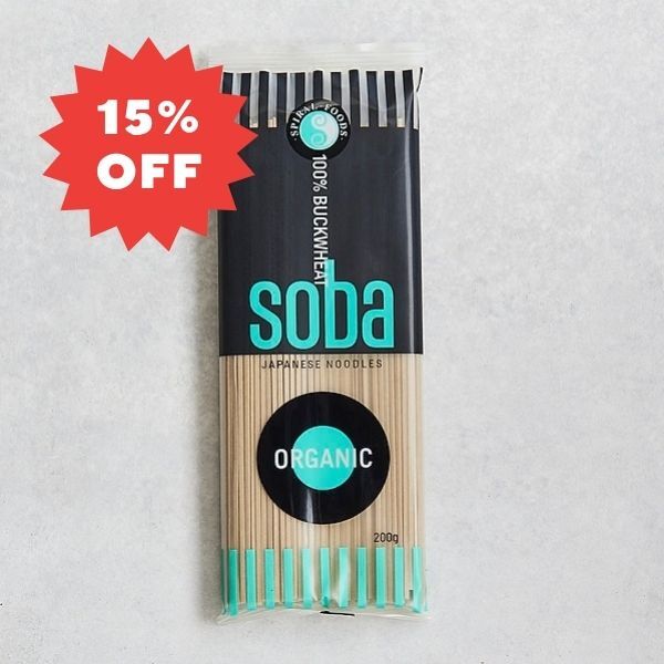Spiral Foods Noodles Soba 100% Buckwheat 200g
