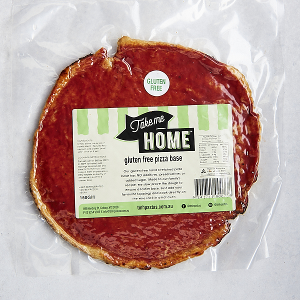 Take Me Home Pizza Base Tomato Gluten Free pack of 1