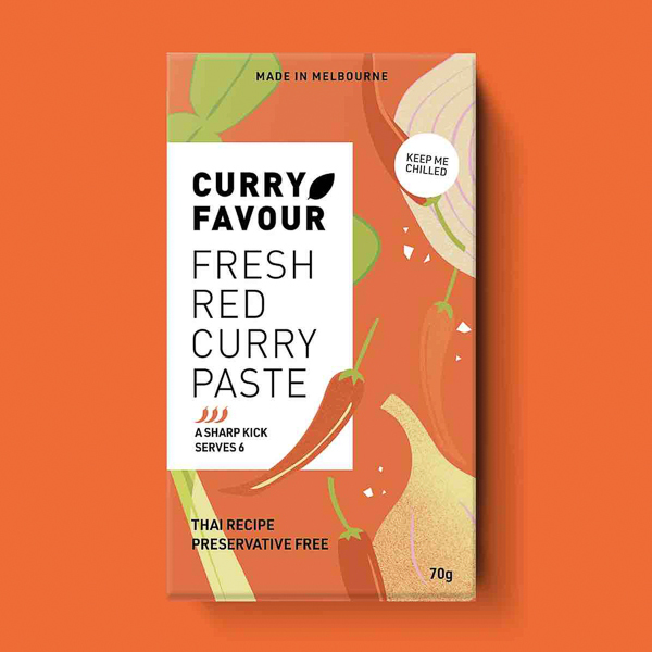 Curry Favour Fresh Red Curry Paste 70g