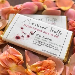 Monsieur Truffe Limited Edition Bean to Bar Pink Blossom 95g
