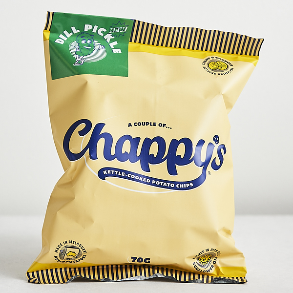Chappy's Dill Pickle Potato Chips 80g