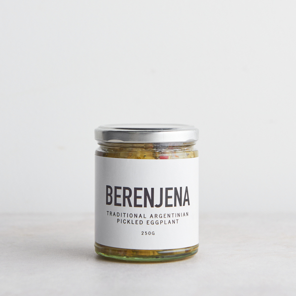 Dan\'s Empanada Bar Berenjena Pickled Eggplant 250g | CERES Fair Food