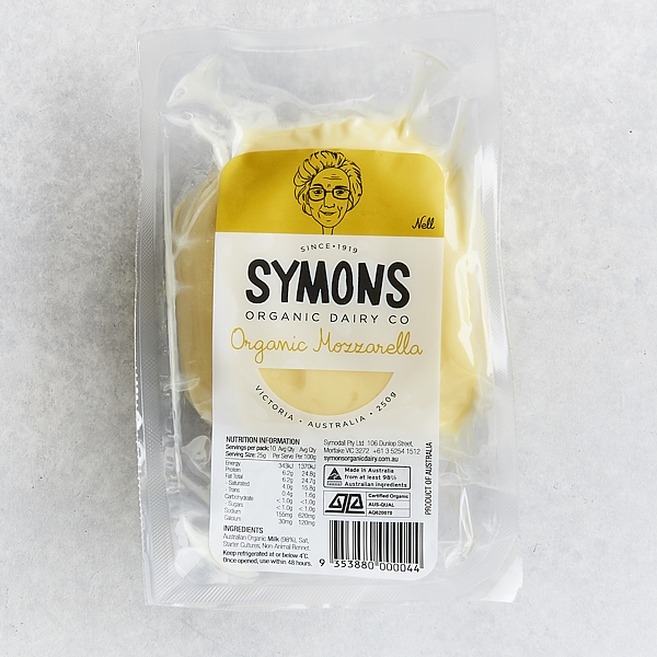 Symons Mozzarella  Cheese 250g