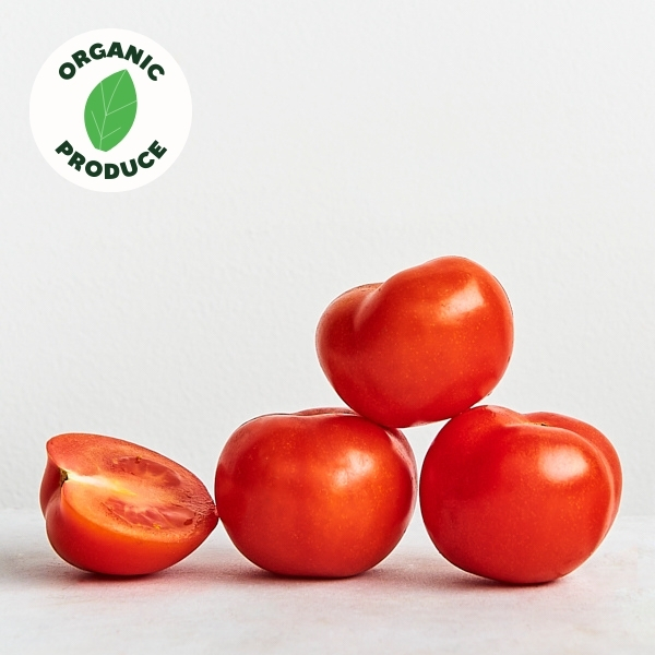 Tomatoes Round Organic  500g