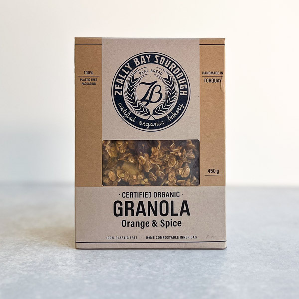 Zeally Bay Granola Orange Spice & Coconut Sugar 450g