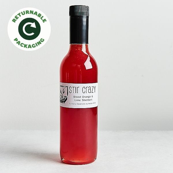 Stir Crazy Cordial Blood Orange & Lime Sherbet 375ml