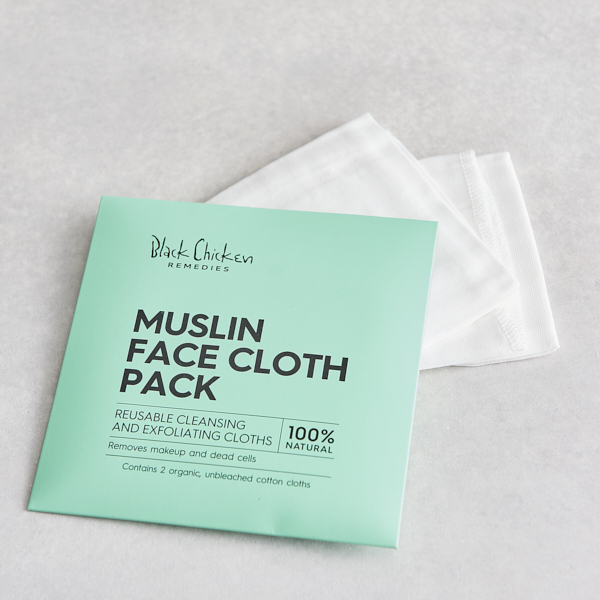 Black Chicken Remedies Muslin Face Cloth