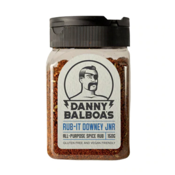 Danny Balboa's Rub-It Downey Jnr Spice Rub 150g  CLEARANCE