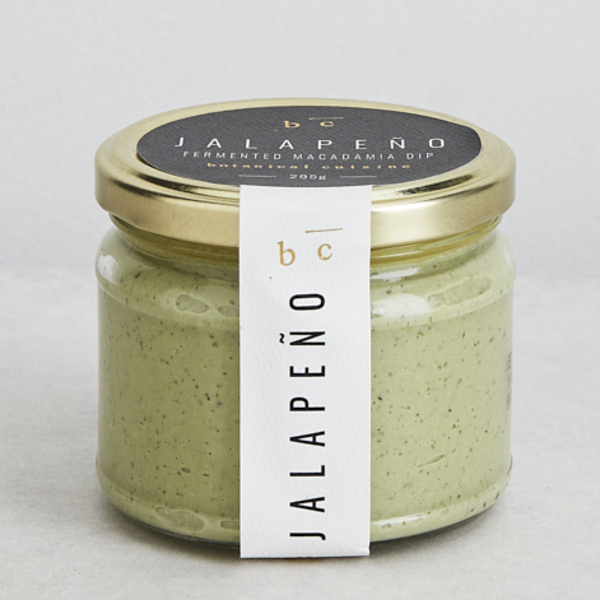 Botanical Cuisine Jalapeno Fermented Macadamia Dip 325g