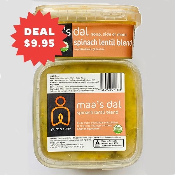 Maa's Dal Spinach and Lentil Blend 560g